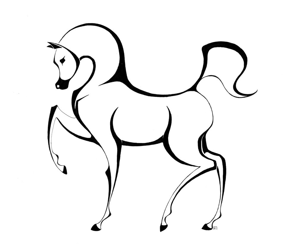 Horse Head Drawing Pictures | Free download on ClipArtMag