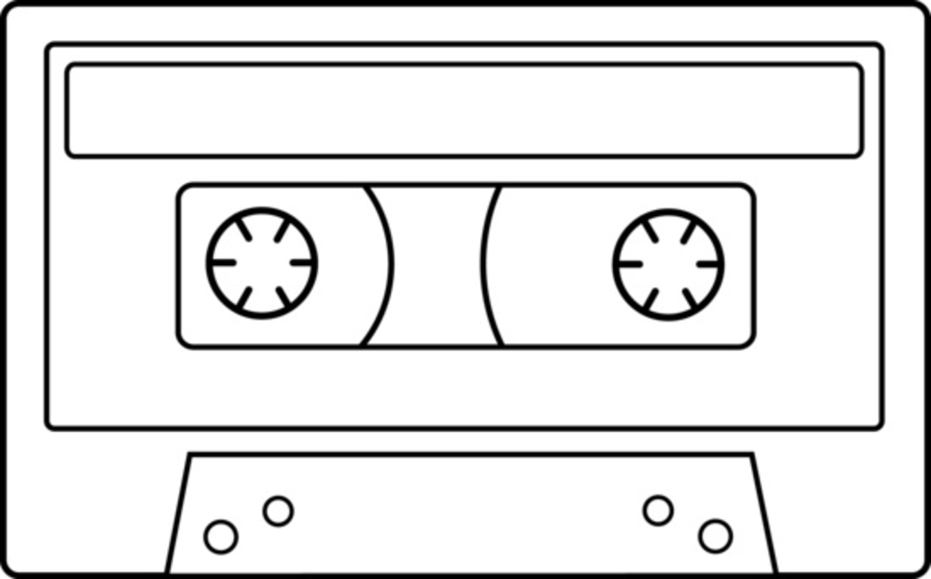 Cassette Tape Drawing | Free download on ClipArtMag