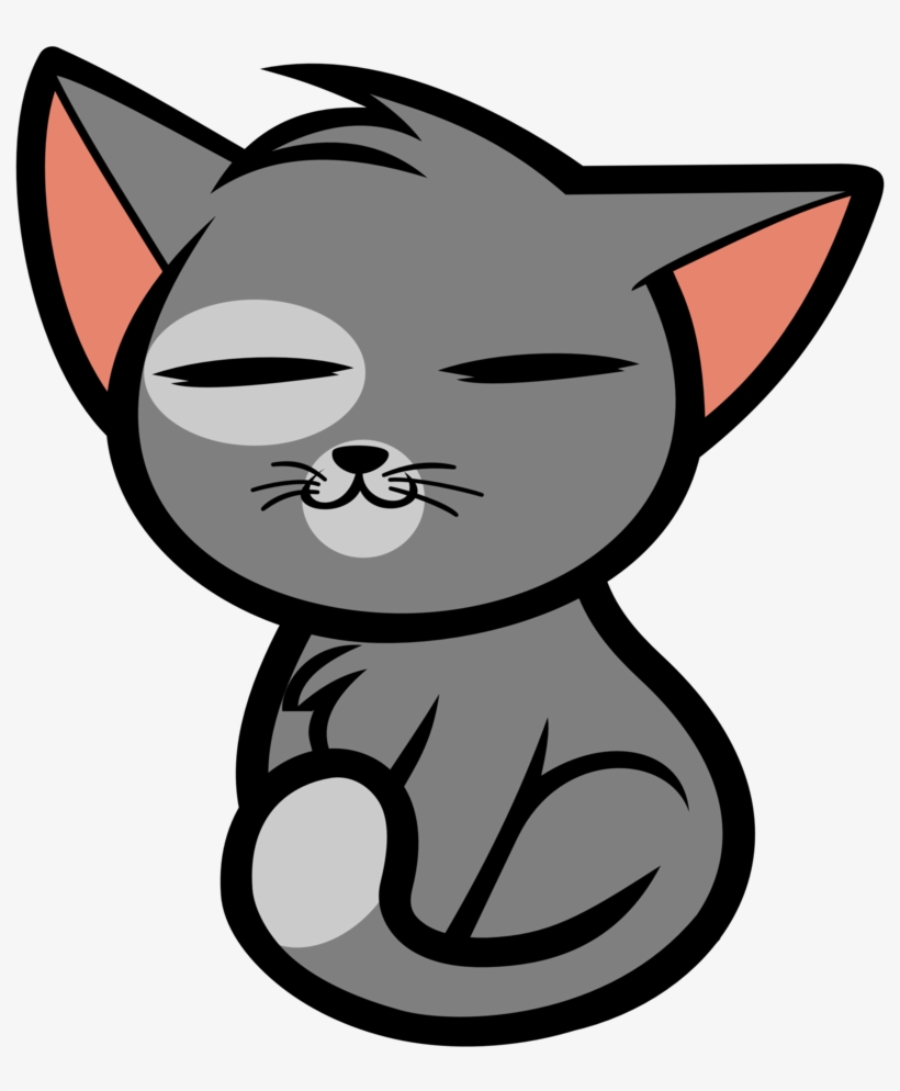 Cat Cute Drawing Free download on ClipArtMag