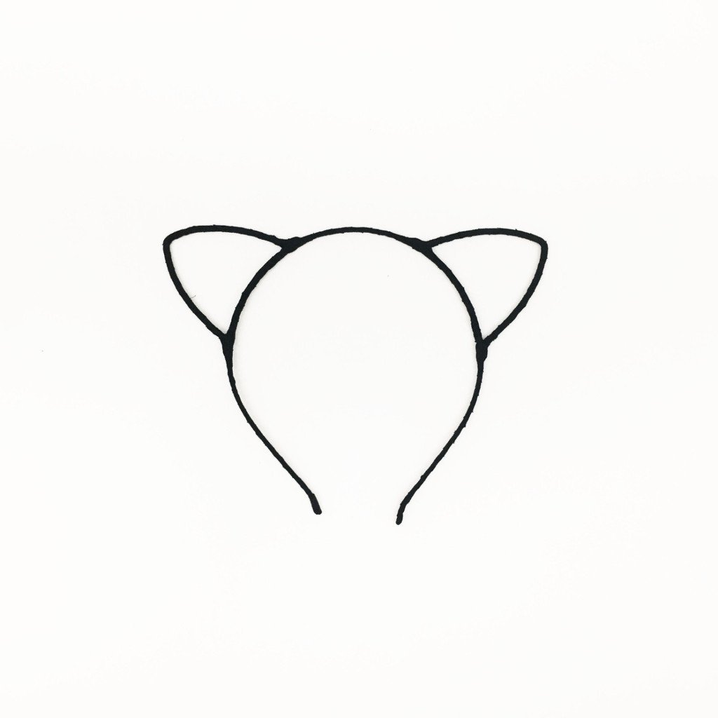 Cat Ears Drawing | Free download on ClipArtMag