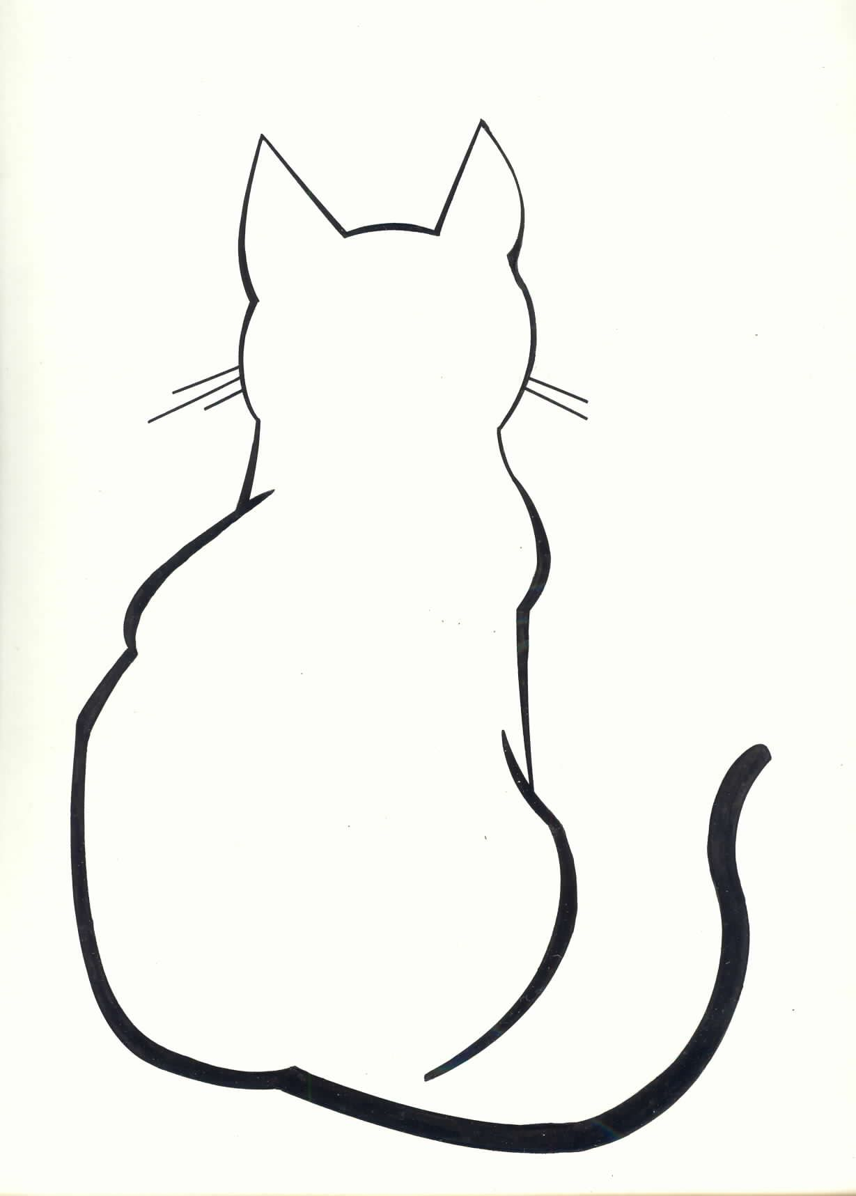 Cat Face Drawing Free download on ClipArtMag