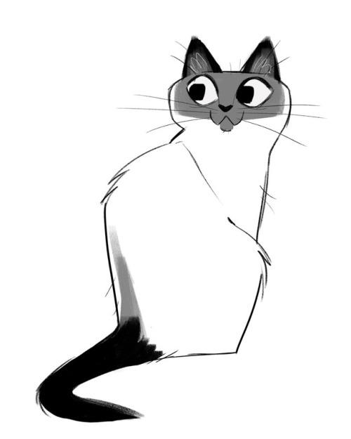 cat stick figure drawing