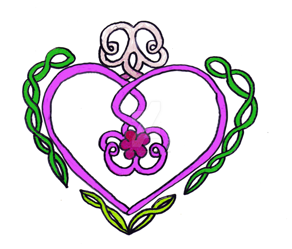 Celtic Heart Drawing Free download on ClipArtMag