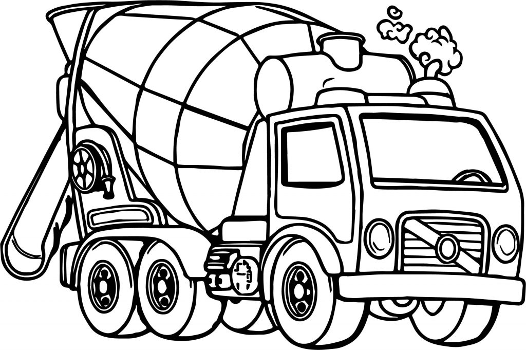 Cement Truck Drawing | Free download on ClipArtMag