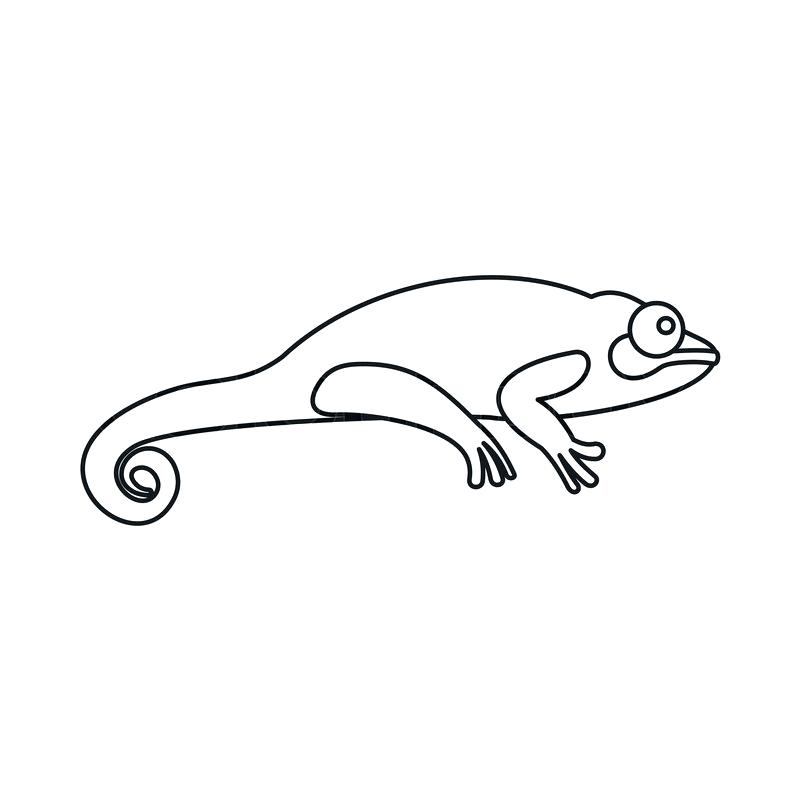 Collection Of Chameleon Clipart 