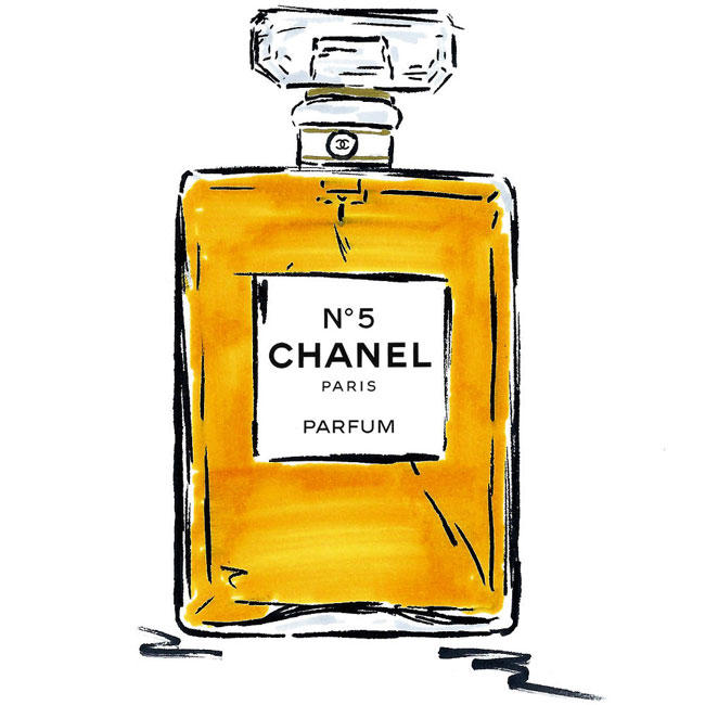 Chanel No 5 Drawing | Free download on ClipArtMag