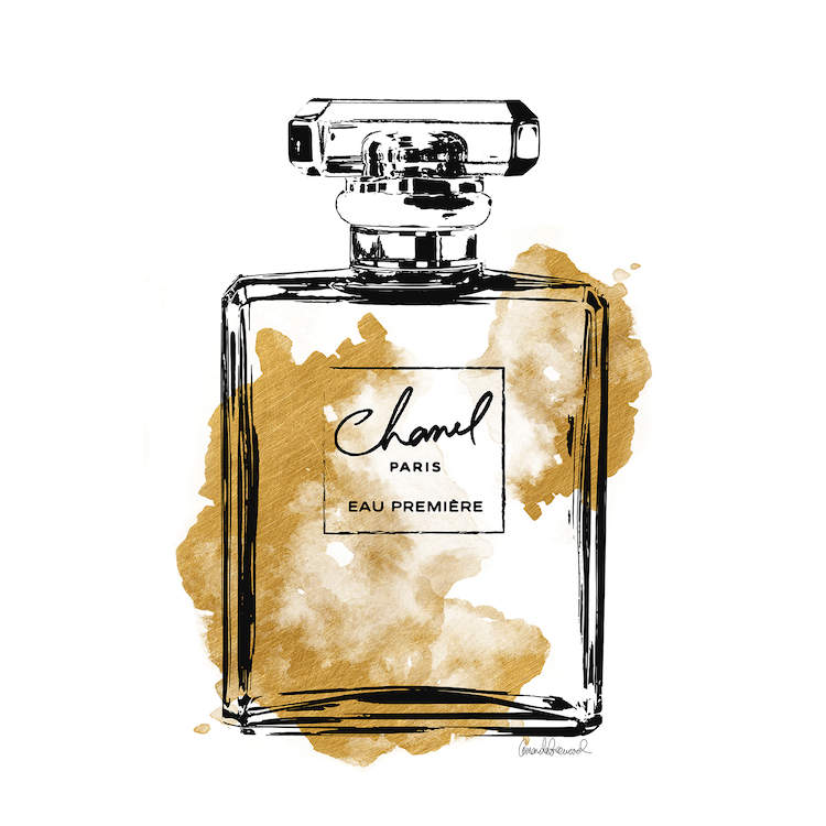 Chanel Perfume Bottle Drawing | Free download on ClipArtMag