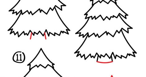 Charlie Brown Christmas Tree Drawing | Free download on ClipArtMag