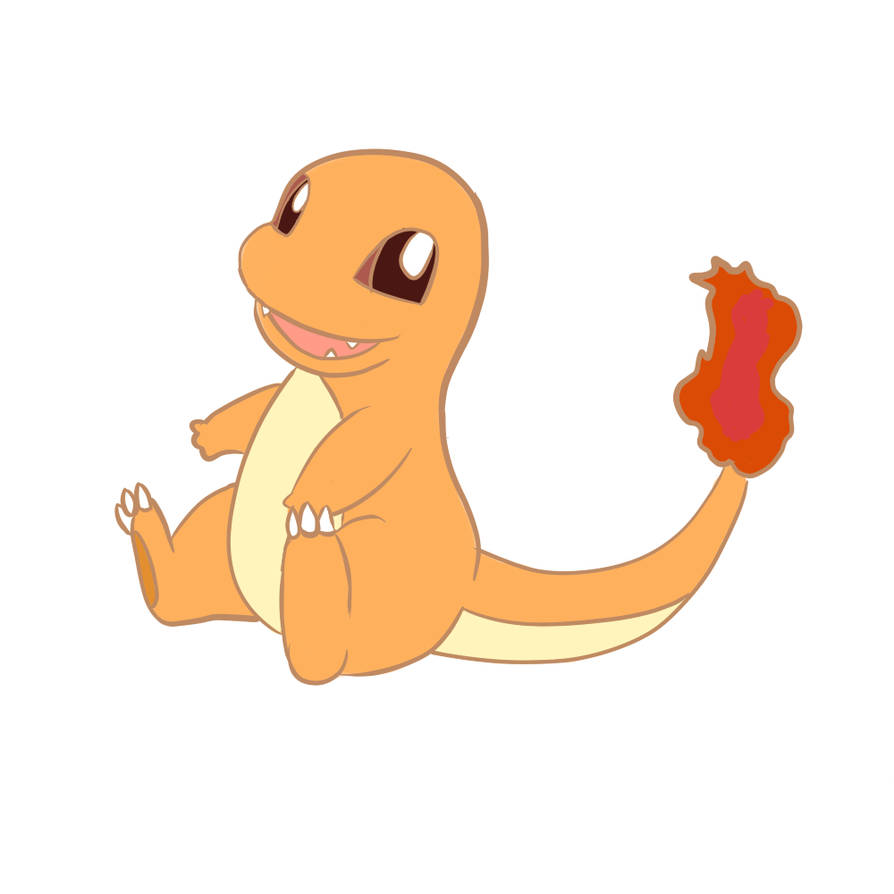 charmander sitting