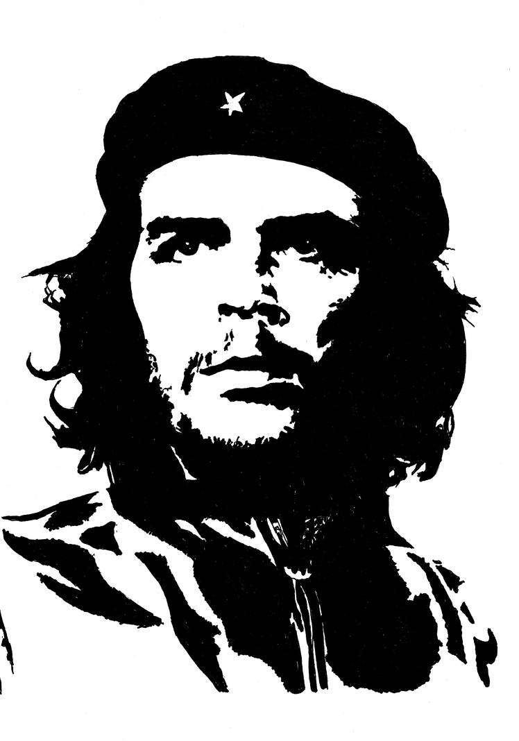 Che Guevara Drawing | Free download on ClipArtMag