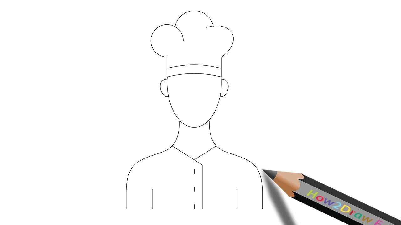 Chef Drawing | Free download on ClipArtMag