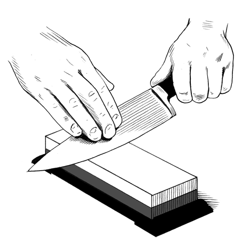 Chef Knife Drawing Free download on ClipArtMag