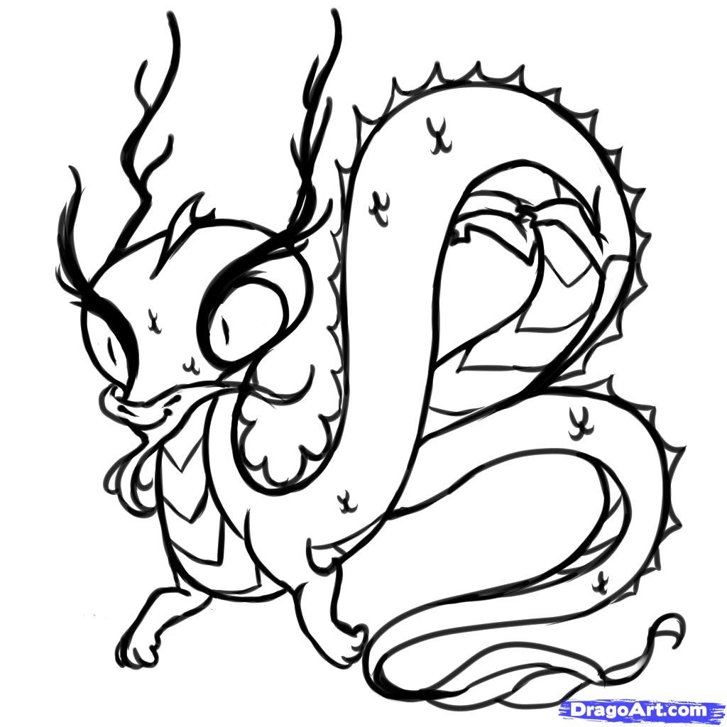 Chinese Dragon Tattoo Drawing | Free download on ClipArtMag