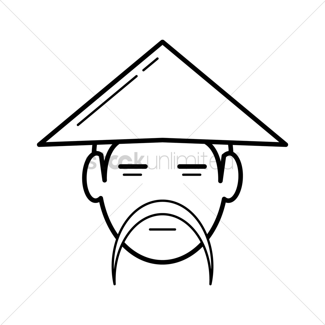 Chinese Man Drawing Free download on ClipArtMag