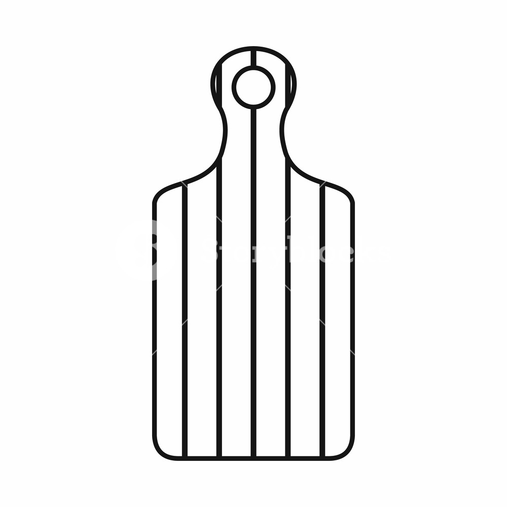 Chopping Board Drawing Free download on ClipArtMag