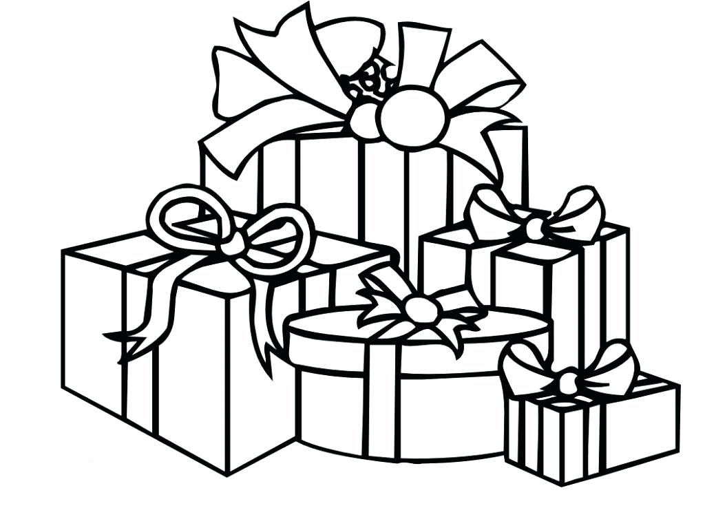 Christmas Gift Box Drawing Free download on ClipArtMag
