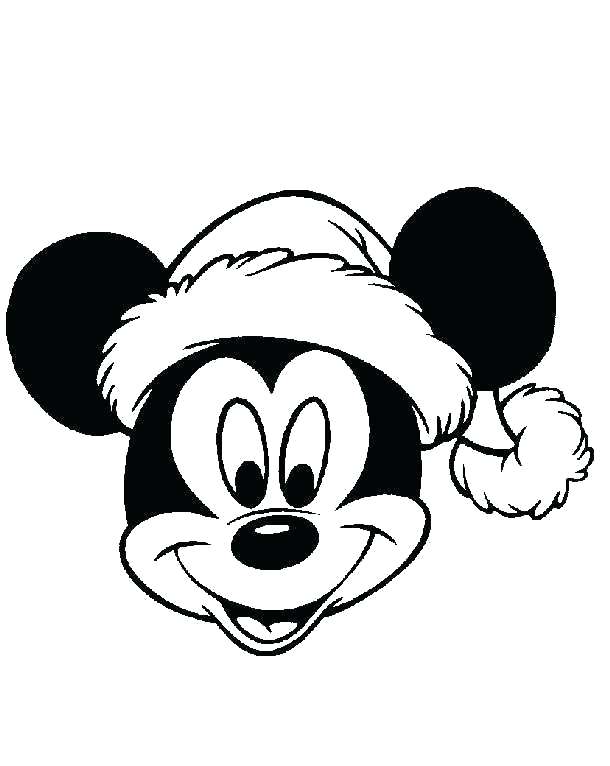 Christmas Mickey Mouse Drawing Free download on ClipArtMag