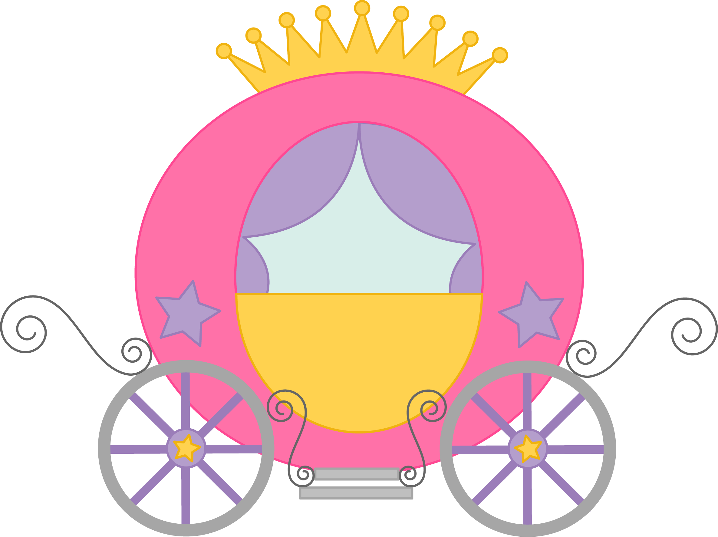 Cinderella Coach Drawing | Free download on ClipArtMag