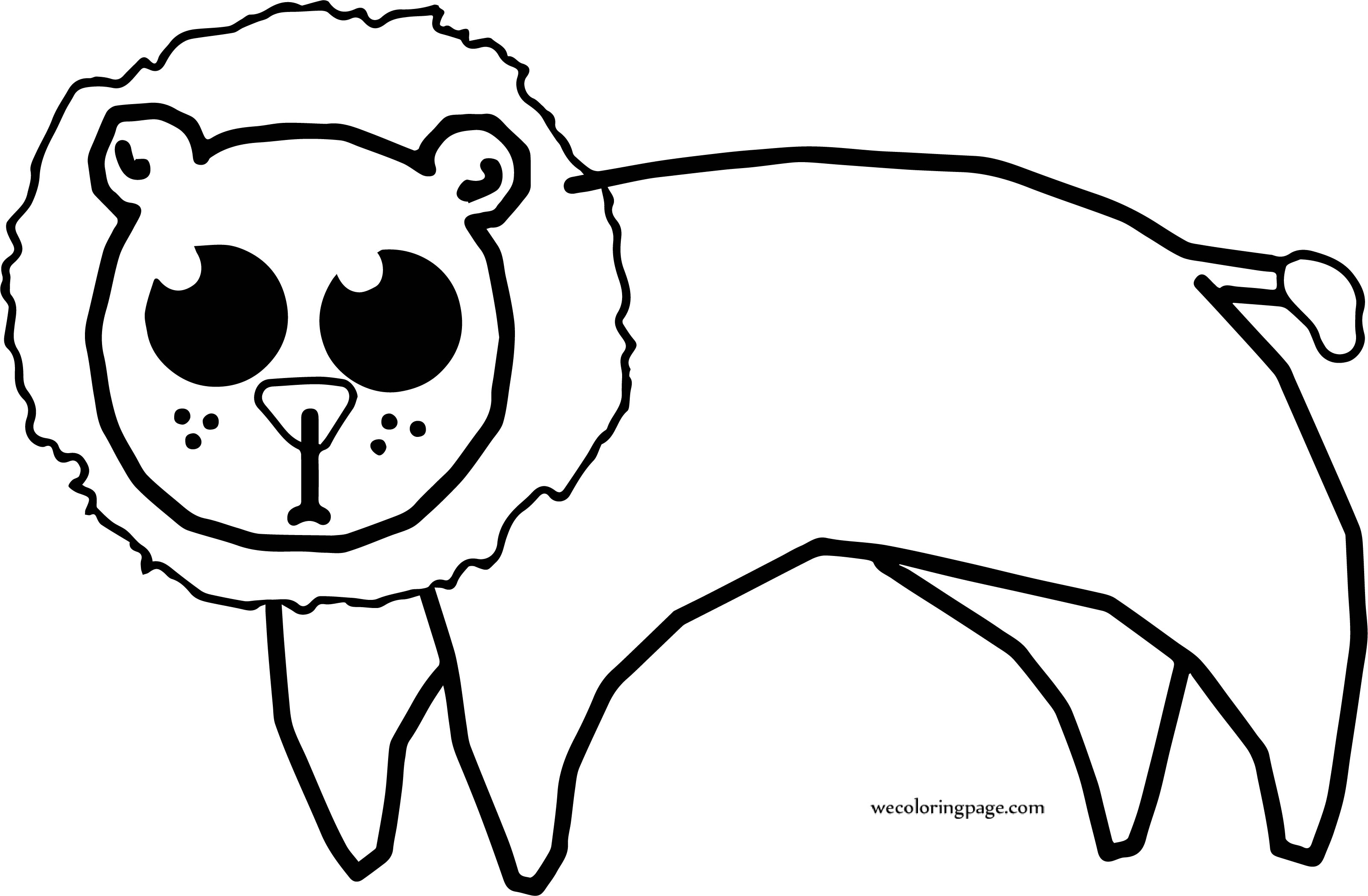Circus Lion Drawing | Free download on ClipArtMag