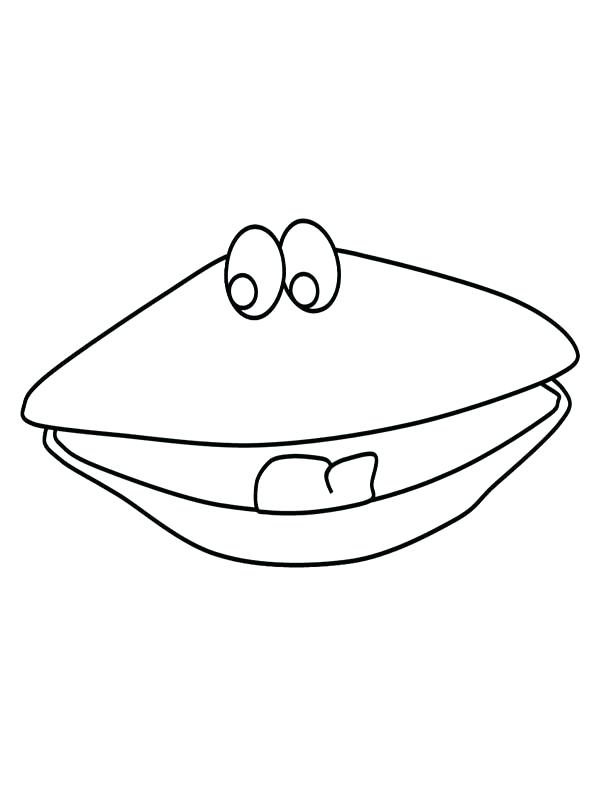 Clam Shell Drawing | Free download on ClipArtMag
