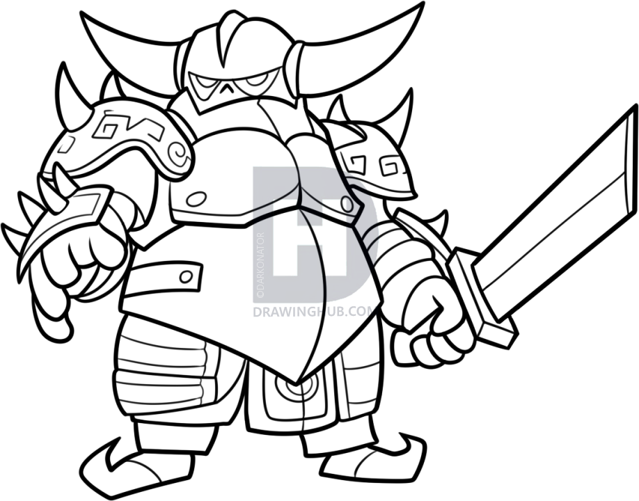 clash of clans drawing  free download on clipartmag