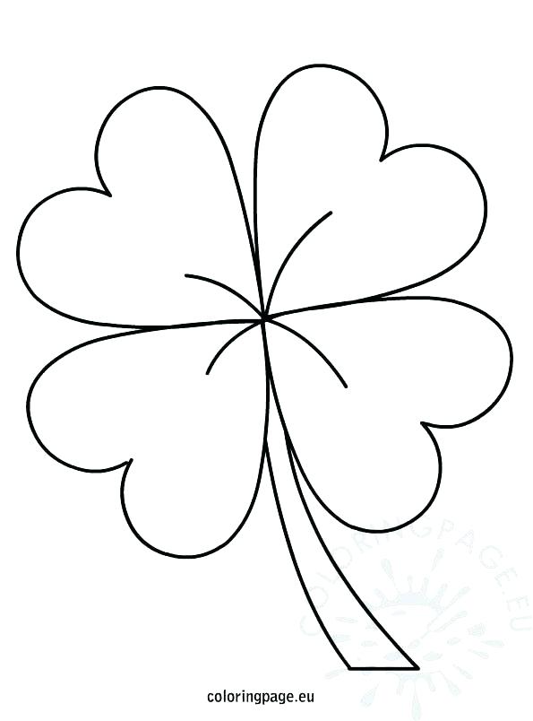 Clover Leaf Drawing | Free download on ClipArtMag