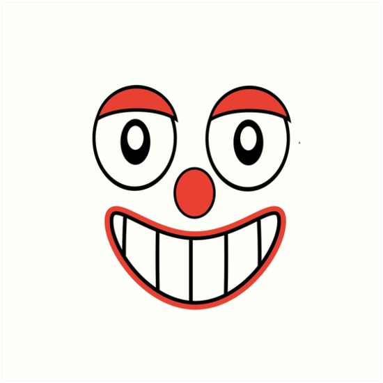 Clown Face Drawing | Free download on ClipArtMag