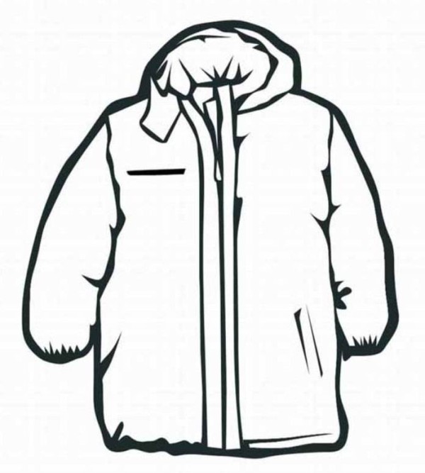 Coat Drawing | Free download on ClipArtMag