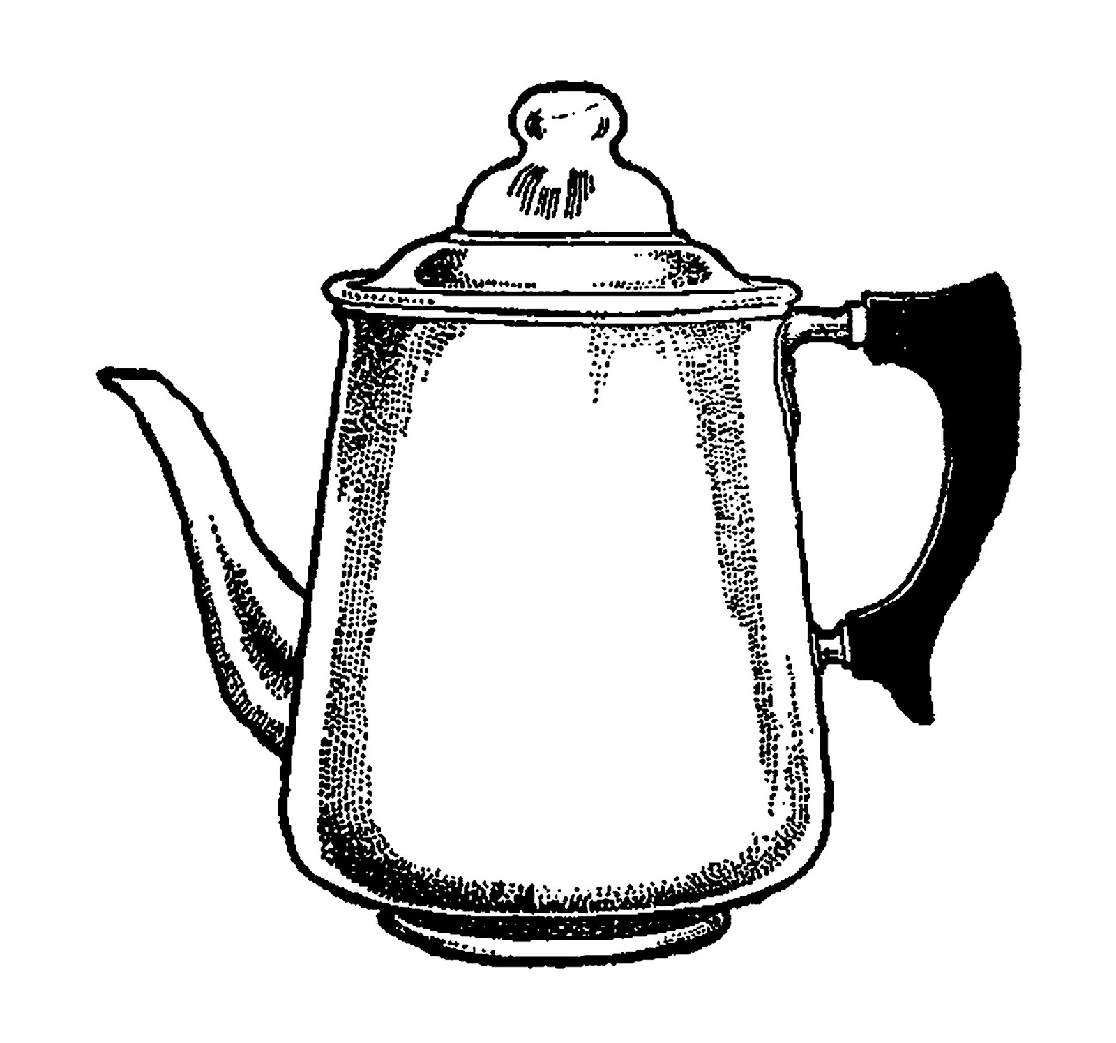 Coffee Pot Drawing Free download on ClipArtMag