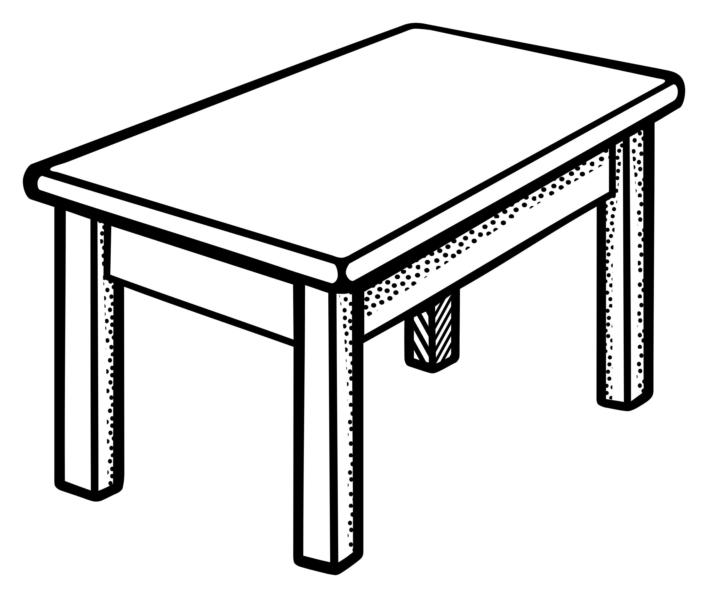 Coffee Table Drawing Free download on ClipArtMag
