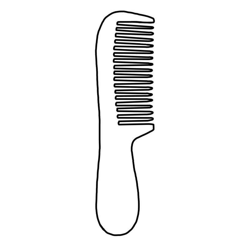 Comb Drawing | Free download on ClipArtMag