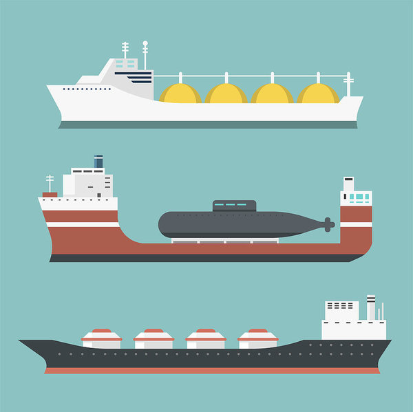 Container Ship Drawing | Free download on ClipArtMag