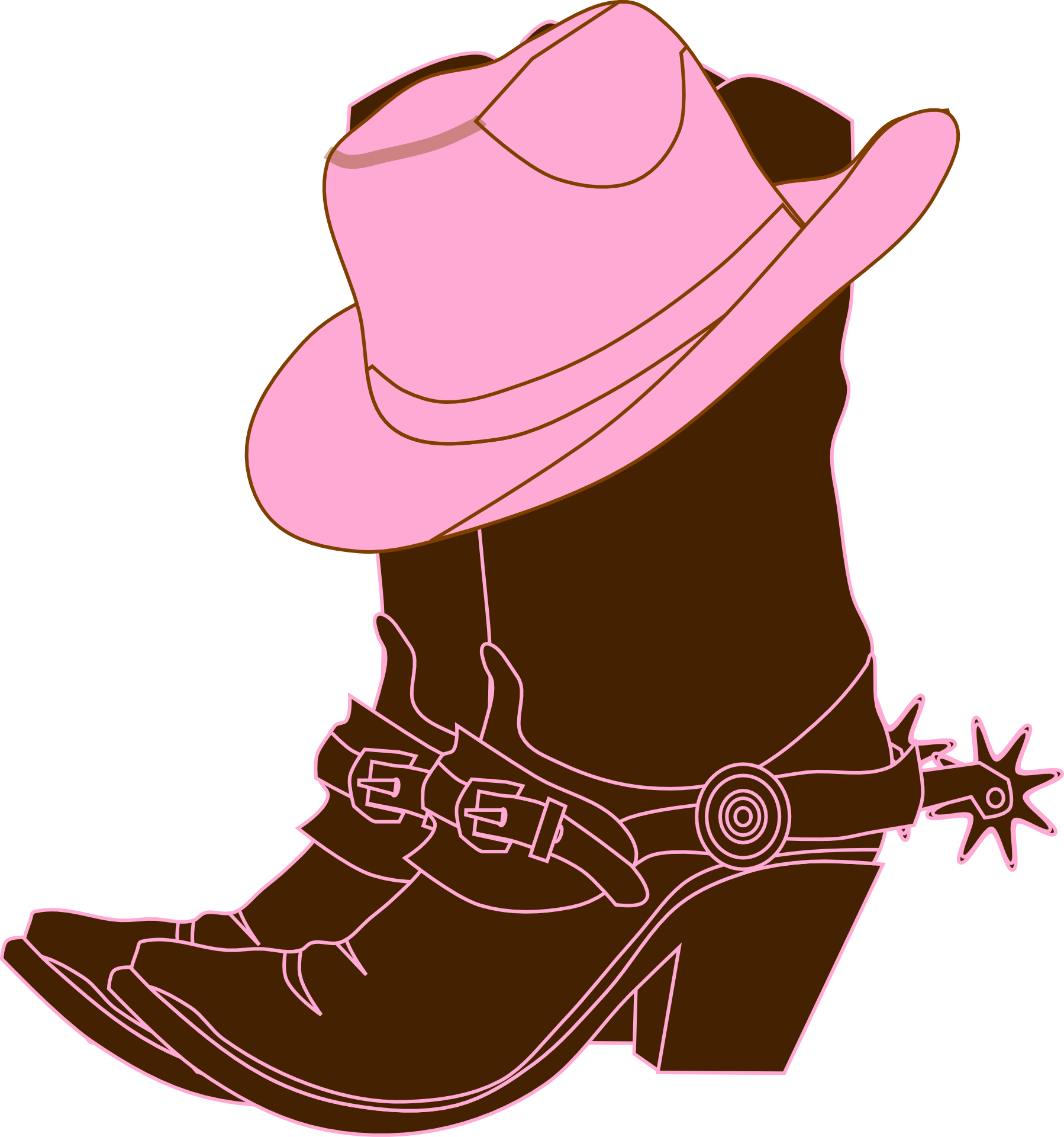 Cowboy Boots Drawing | Free download on ClipArtMag