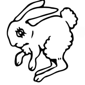 Creepy Bunny Drawing | Free download on ClipArtMag
