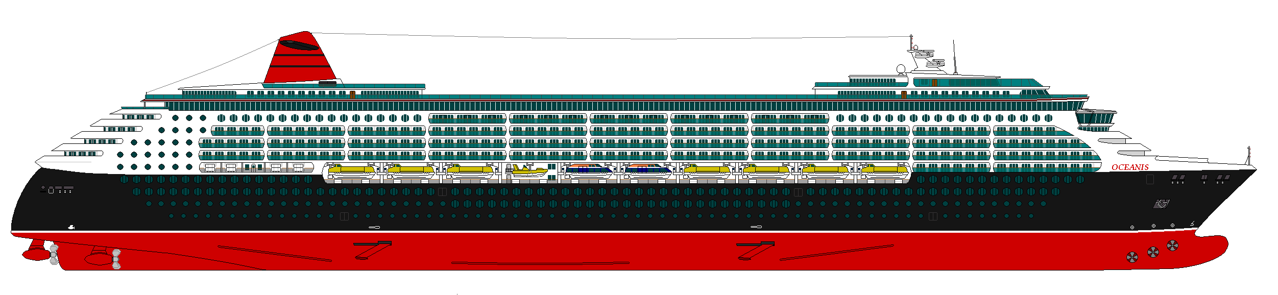 Cruise Ship Drawing | Free download on ClipArtMag