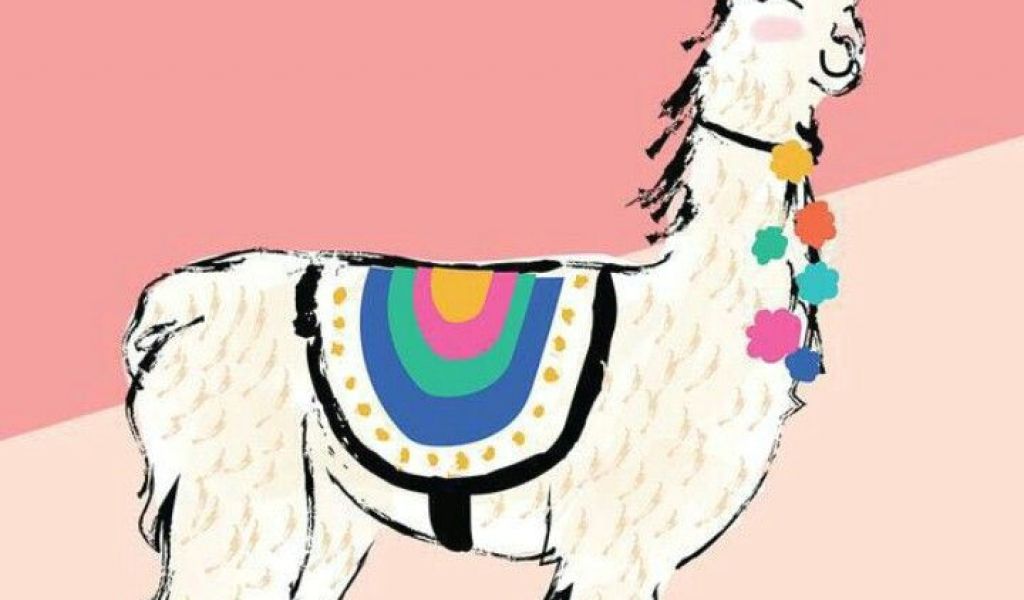 Cute Alpaca Drawing Free Download On Clipartmag