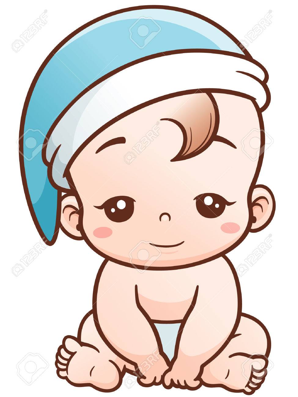 Cute Baby Face Drawing 