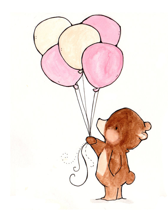 Cute Balloon Drawing Free download on ClipArtMag
