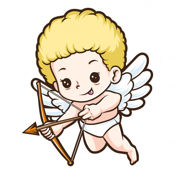 Cute Cupid Drawing Free Download On Clipartmag