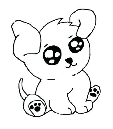 Cute Dog Drawing | Free download on ClipArtMag