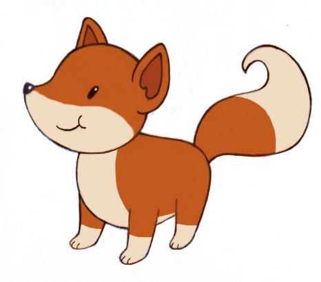 Cute Fox Drawing | Free download on ClipArtMag