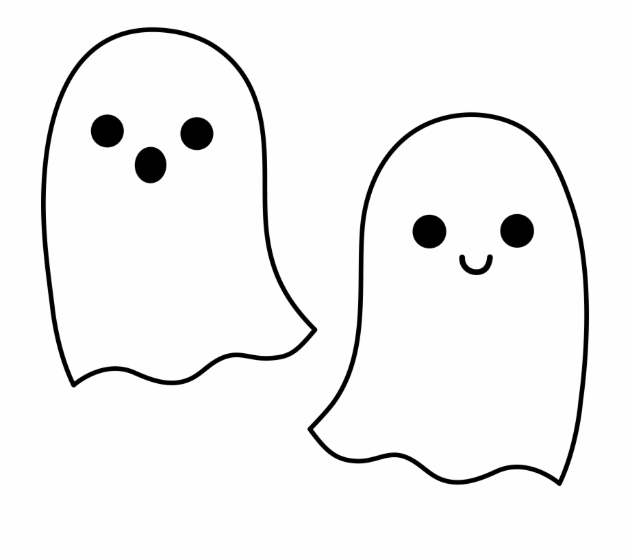 Cute Ghost Drawing | Free download on ClipArtMag