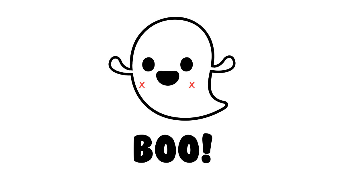 Cute Ghost Drawing | Free download on ClipArtMag