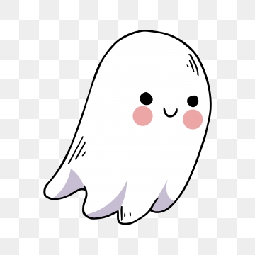 Cute Ghost Drawing | Free download on ClipArtMag