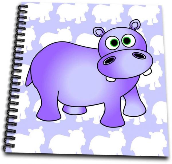 Cute Hippo Drawing | Free download on ClipArtMag