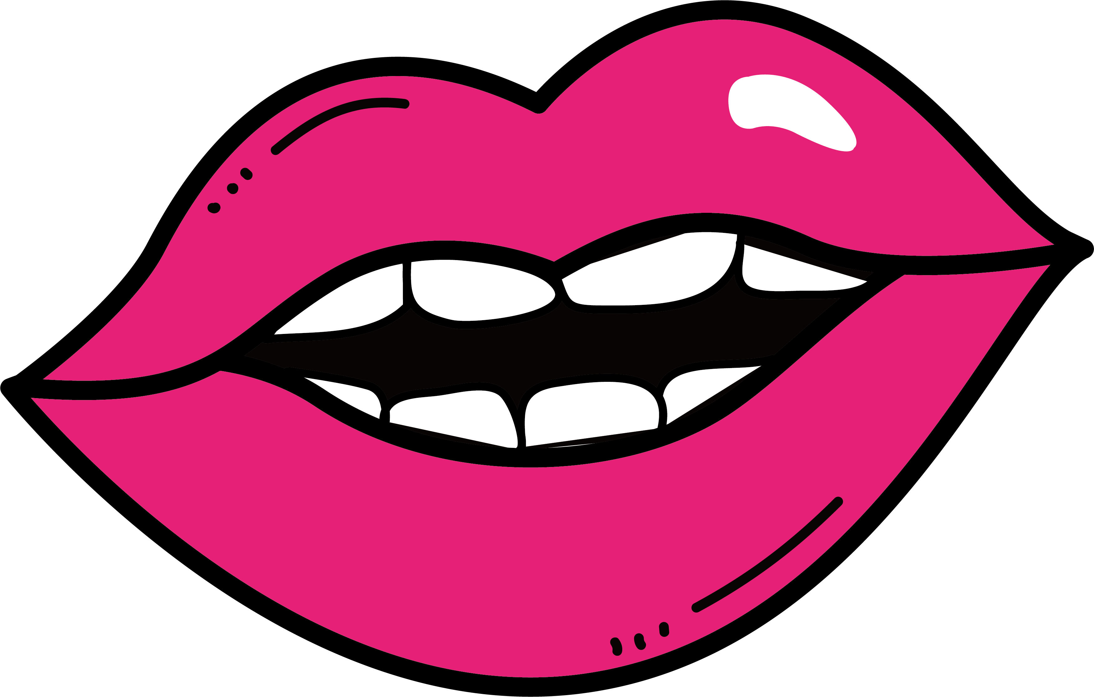 Cute Lips Drawing | Free download on ClipArtMag