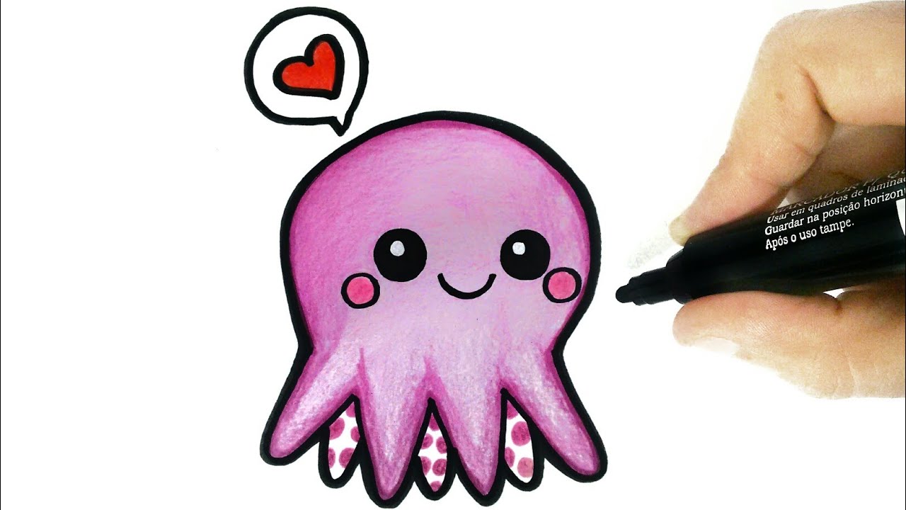 Cute Octopus Drawing | Free download on ClipArtMag
