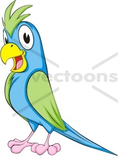 Cute Parrot Drawing | Free download on ClipArtMag