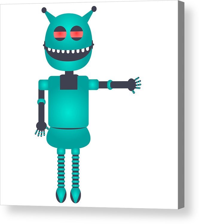 Cute Robot Drawing | Free download on ClipArtMag