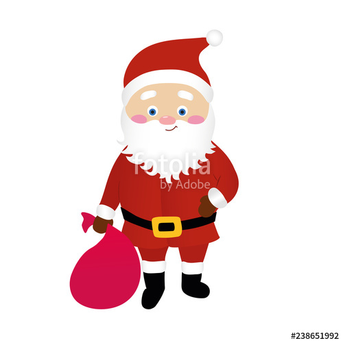 Cute Santa Claus Drawing | Free download on ClipArtMag